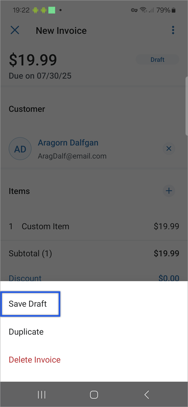 talech Terminal Invoices