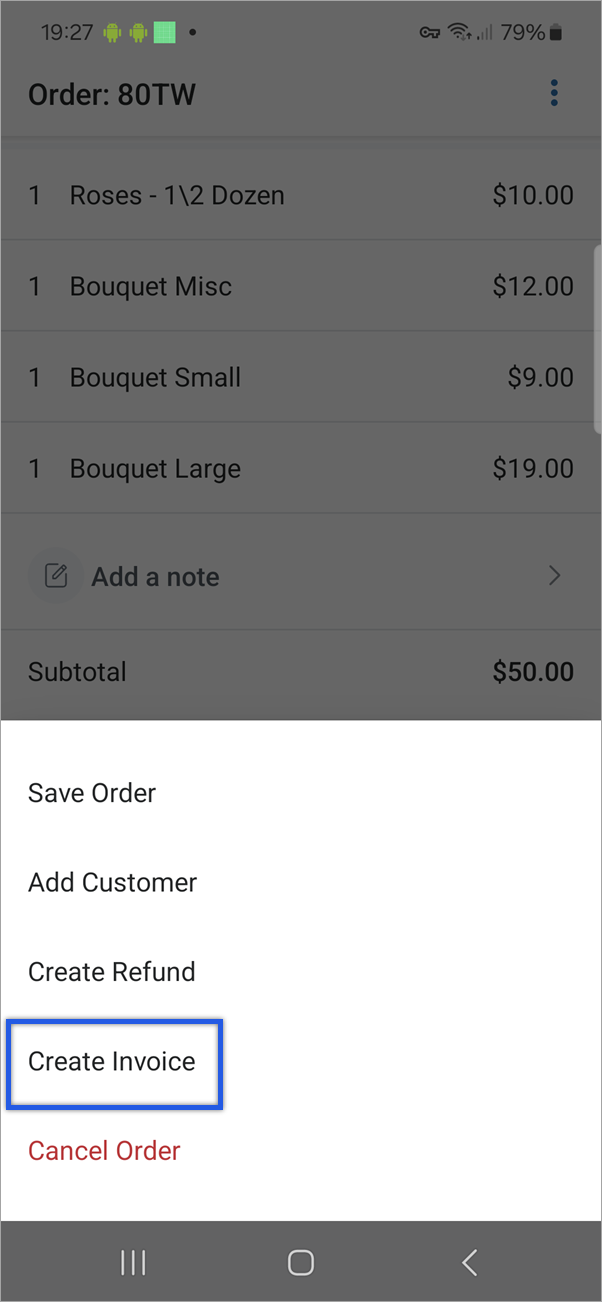 talech Terminal Invoices