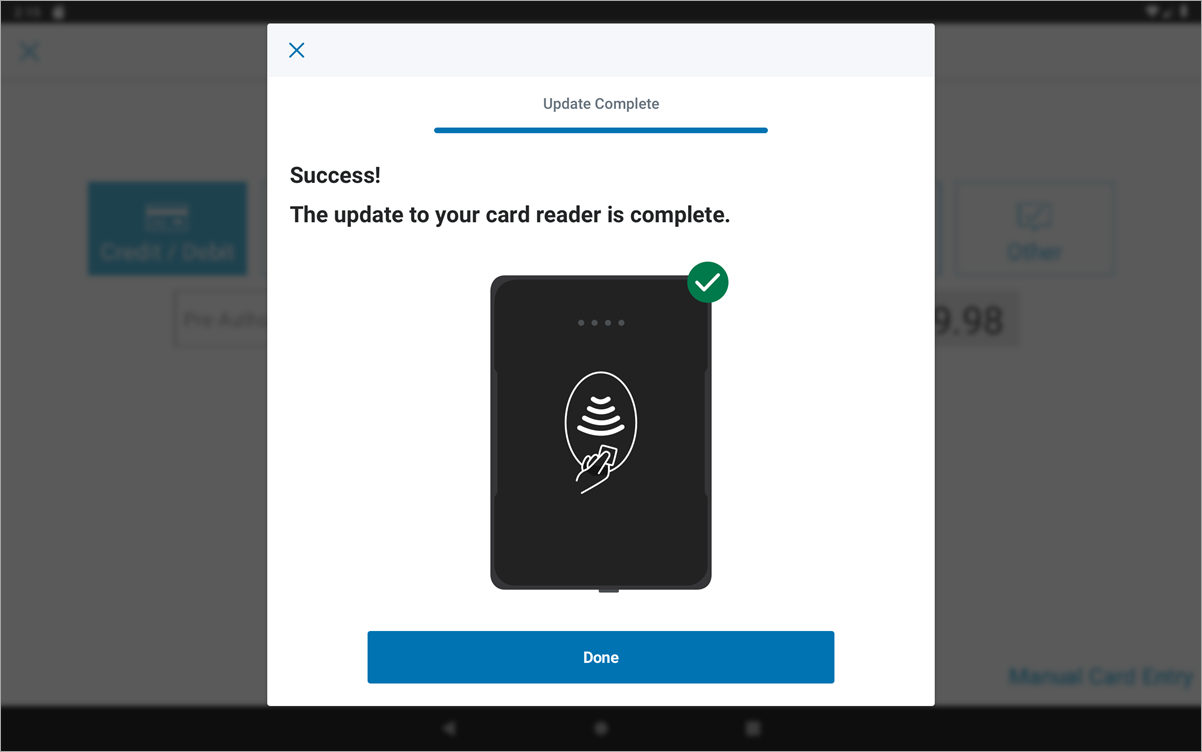 Card Reader Updates