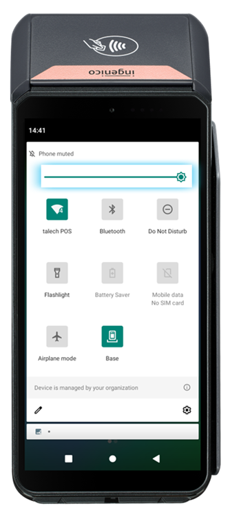 talech Terminal Settings