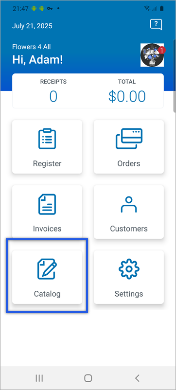 How to Create an Item or Category on talech Terminal