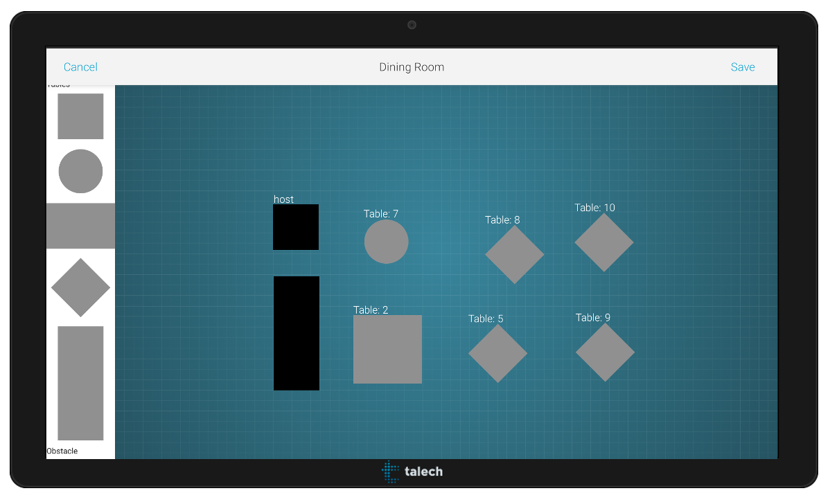 Table Layout on Android Devices
