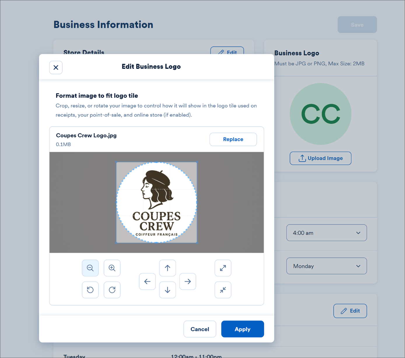 business logo editing tool